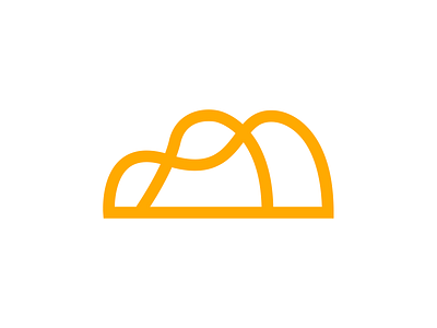 Mesis: Symbol bold branding business economics growth logo m mark minimal minimalist mountain mountains symbol trend