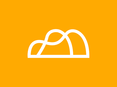 Mesis: Symbol branding clean corporate growth letspanda logo mark minimal minimalist modern mountain mountains symbol trend