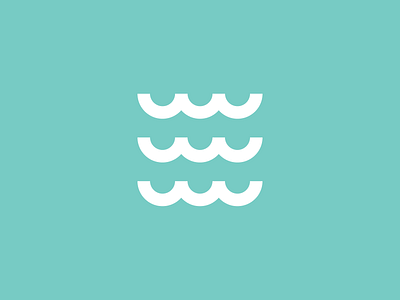 EQO: Symbol branding clean eco eqo h2o letspanda logo mark minimal minimalist modern ocean sea sustainable symbol water waves