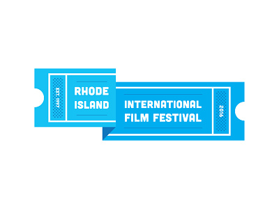 RI Film Fest logo Refinements brand film fest logo