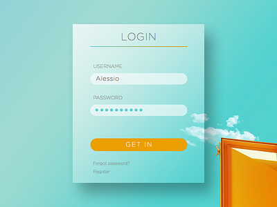 Daily UI #1: Login Screen