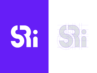 SRI Logo Construction brand branding identity logo