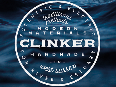 Branding Concept - Clinker Wooden Boat Co. artwork artworking branding design graphic design logo