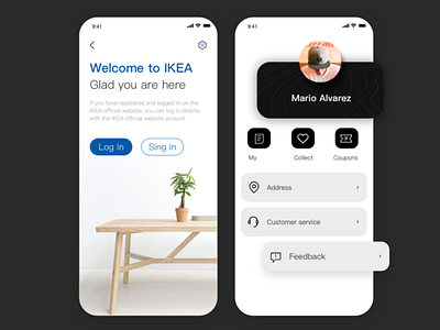 IKEA redesign app design ui ux