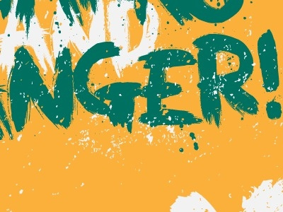 Danger! band logotype music