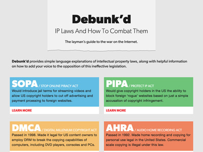 Debunk'd - Gibson ip law web