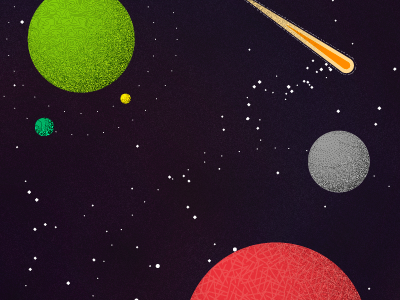Planets illustration planets space