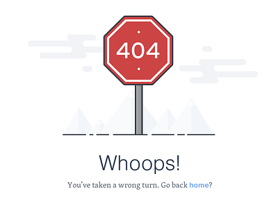 404 404 clouds error illustration mountains page portfolio post sign whoops