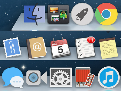 OS X Metro Icon Set