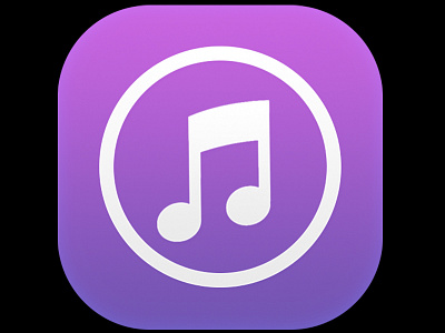 iTunes iOS 7 Icon concept icon ios ios 7 ipad iphone itunes software ui ux