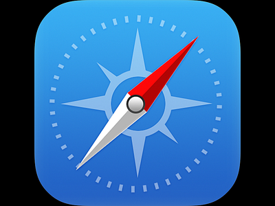 Prismatic for iPad: Safari icon design glyph ios ios 7 ipad iphone prismatic safari ux