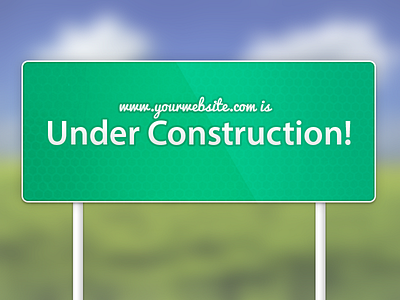 Website Under Construction construction design road road sign sign under web website