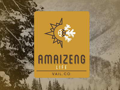 Amaizeng Life Beer beer co colorado logo vail