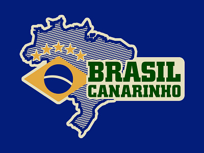 Brasil brasil football soccer sticker mule