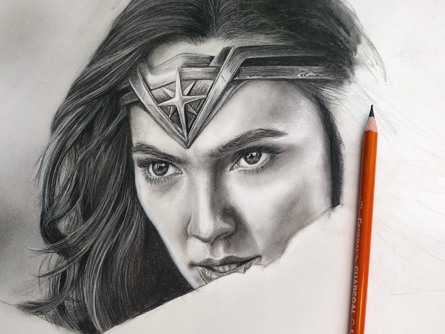 Wonder Woman Sketch on Behance