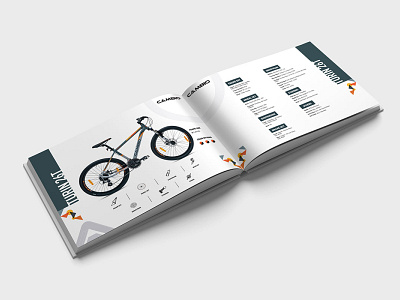 Bike's Product Page advertising bike branding brochure design graphic design logo product typography vector