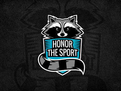 Mascot Logo Raccoon