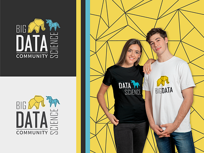 Logo for Big Data and Data Science Community big data community logo community logo design design graphic design logo logo design print vector