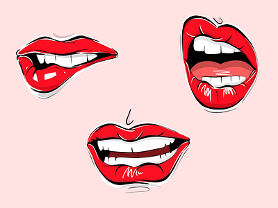 Illustrations lips