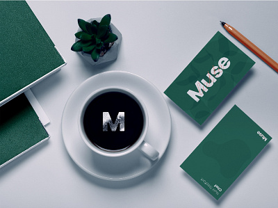 Muse latte branding brand identity branding design graphic design illustration logo typography
