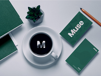 Muse latte branding