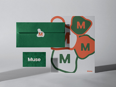 muse brand identity stationery brand brand identity branding design graphic design illustration logo stationery typography vector