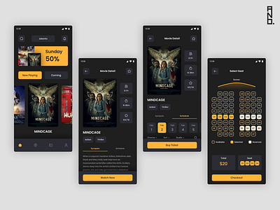 Movie App UI Design