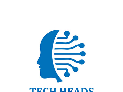 Tech Heads logo design