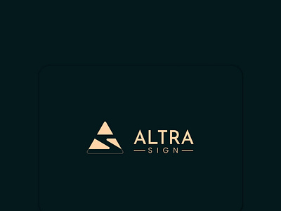 Altra sign logo design design graphic design logo logo design minimal logo