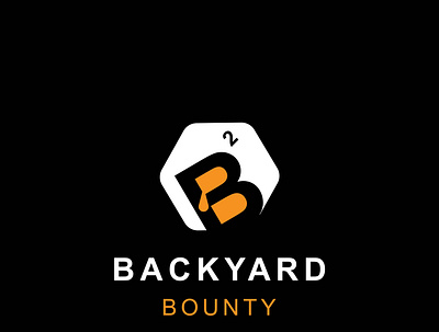 Backyard Bounty branding design graphic design logo logo design minimal logo