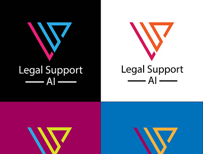 Legal Support design graphic design logo logo design minimal logo