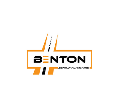 Benton Asphalt Paving Pros design graphic design logo logo design minimal logo