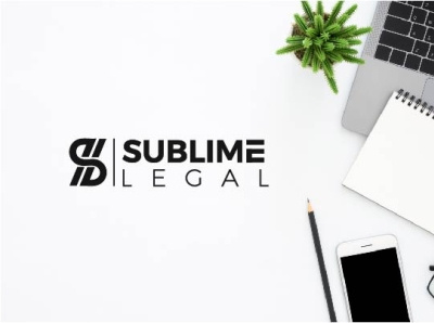 Sublime Legal design graphic design logo logo design minimal logo