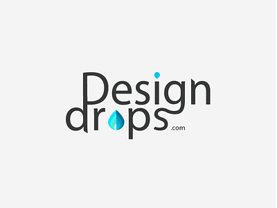 Text Logo -Drops