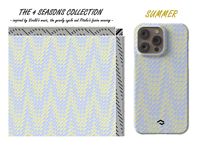 Summer - weaving pattern of the 4 seasons collection