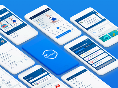 My Health app app app design concept design design dribbbble invite logodesign medical app prototype shot ui design