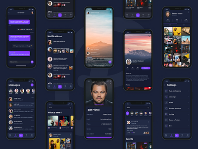 Poople. Social App Template