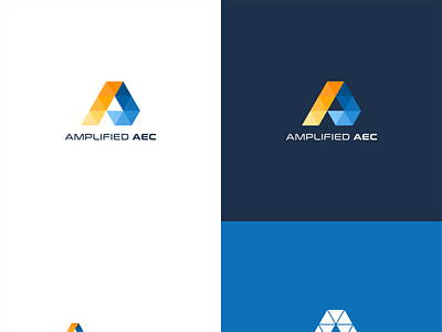 A Letter Logo Geometric a branding graphic design logo