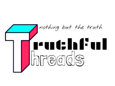 Truthful Threads original logo assest management branding design ecommerce fashion graphic design logo