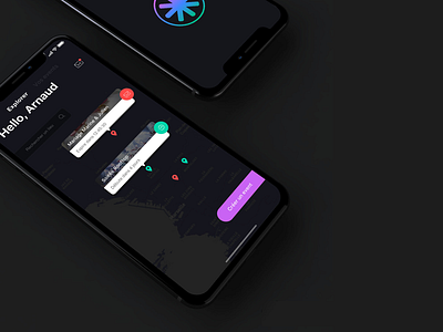 Event App darkmode mobile app photos social network videos