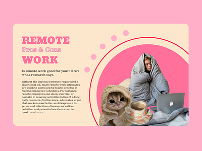 Remote Work Pros & Cons - Article Cover