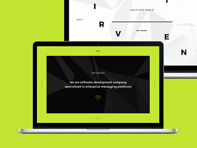 NV - Fullscreen Microsite agency branding agency website black color design fullscreen geometry letters logo map map ui middle east agency shape site slider typography ui ux web