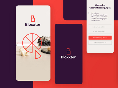 Bloxxter Website animation design ui ux web website