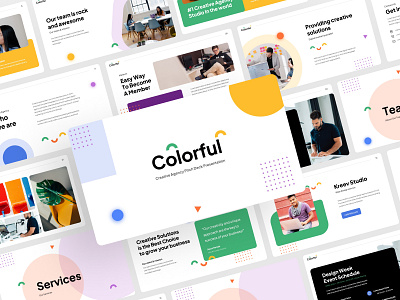 Colorful Creative Pitch Deck