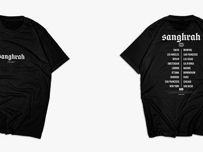 Sangkrah World Tour Design