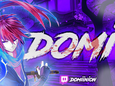 Rurouni Kenshin Banner. One of my first Photoshop projects!