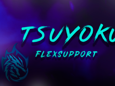 Our Everfrost Esports Logo and the banner for one of the players