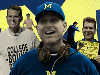 Jim Harbaugh's Recruiting Adventures for ESPN