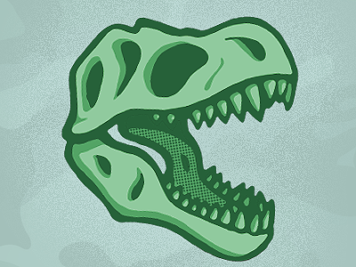 T-Rex Skull by Jay Hutton on Dribbble