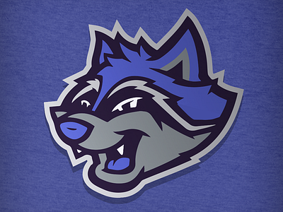 Raccoon Mascot Logo